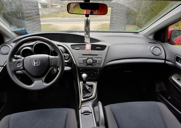 Honda Civic cena 25500 przebieg: 198000, rok produkcji 2013 z Mława małe 667